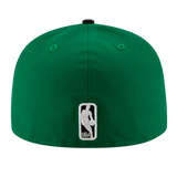 Boston Celtics Official Team Color 2Tone New Era Black/Green 59FIFTY Fitted Hat