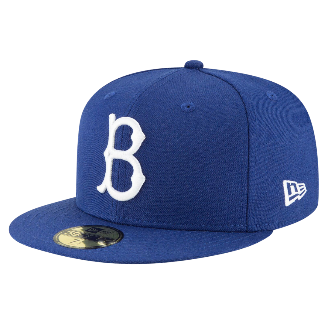 Brooklyn Dodgers Cooperstown Collection Wool New Era Royal 59FIFTY Fitted Hat