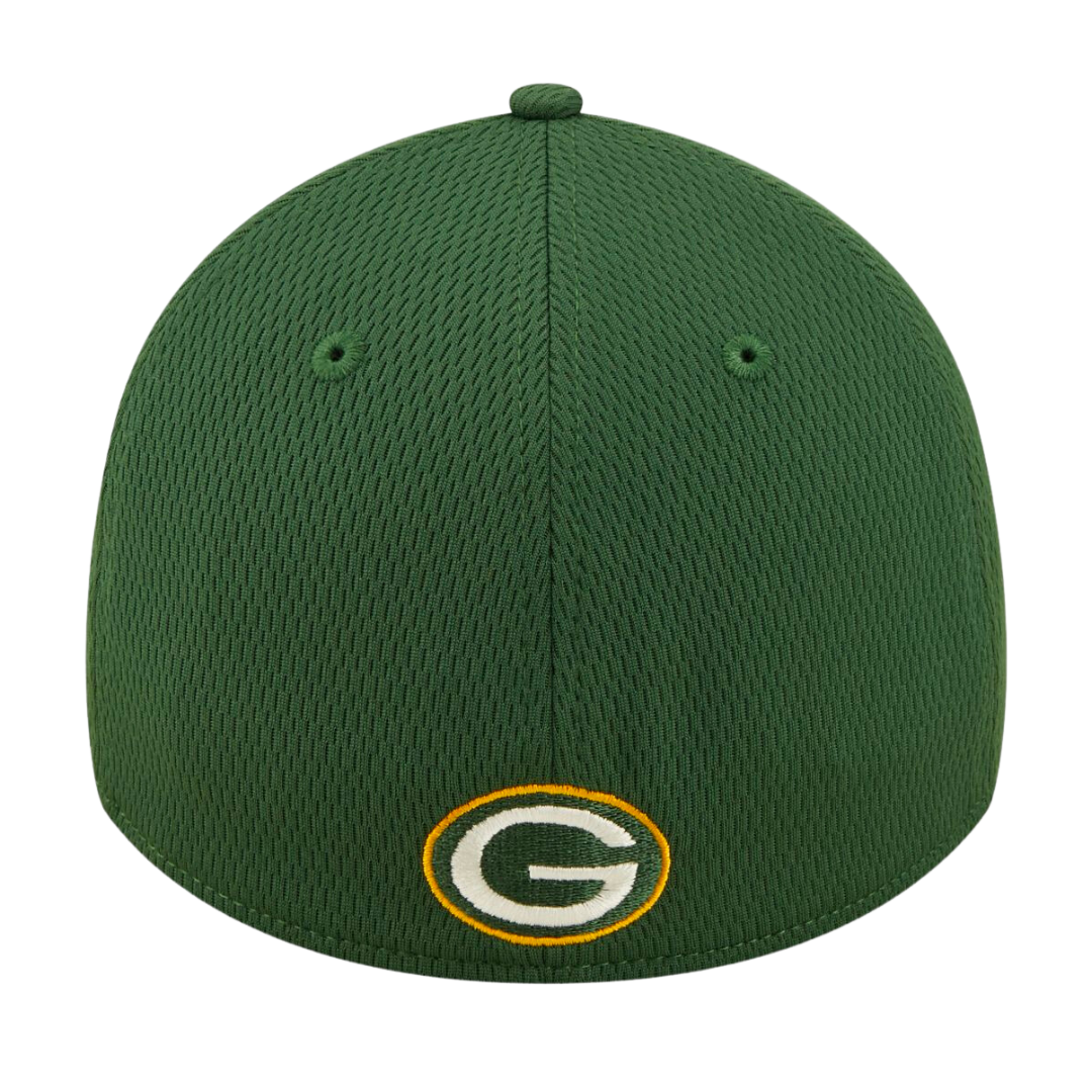 Green Bay Packers Green Coaches 2022 Sideline 39THIRTY Flex Hat