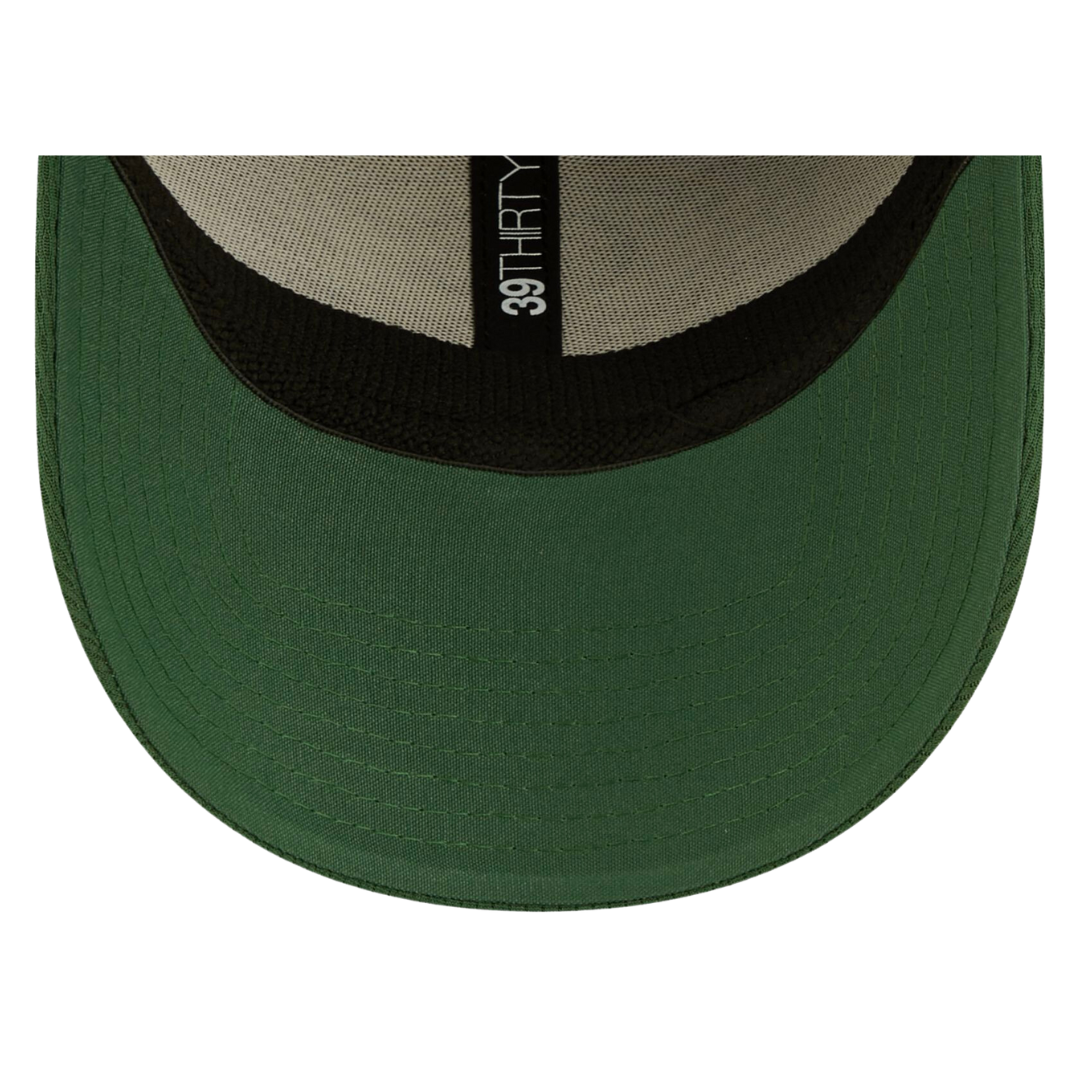 Green Bay Packers Green Coaches 2022 Sideline 39THIRTY Flex Hat