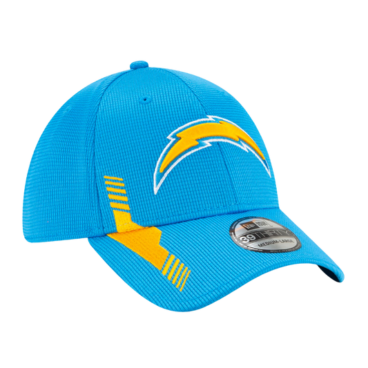 Los Angeles Chargers 2021 Sideline Home 39THIRTY Flex Hat