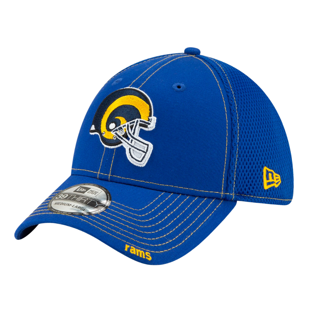 Los Angeles Rams Royal Neo 39THIRTY Flex Hat