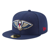 New Orleans Pelicans Official Team Color Navy New Era 59FIFTY Fitted Hat