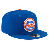 New York Mets Cooperstown Collection Wool New Era Royal 59FIFTY Fitted Hat