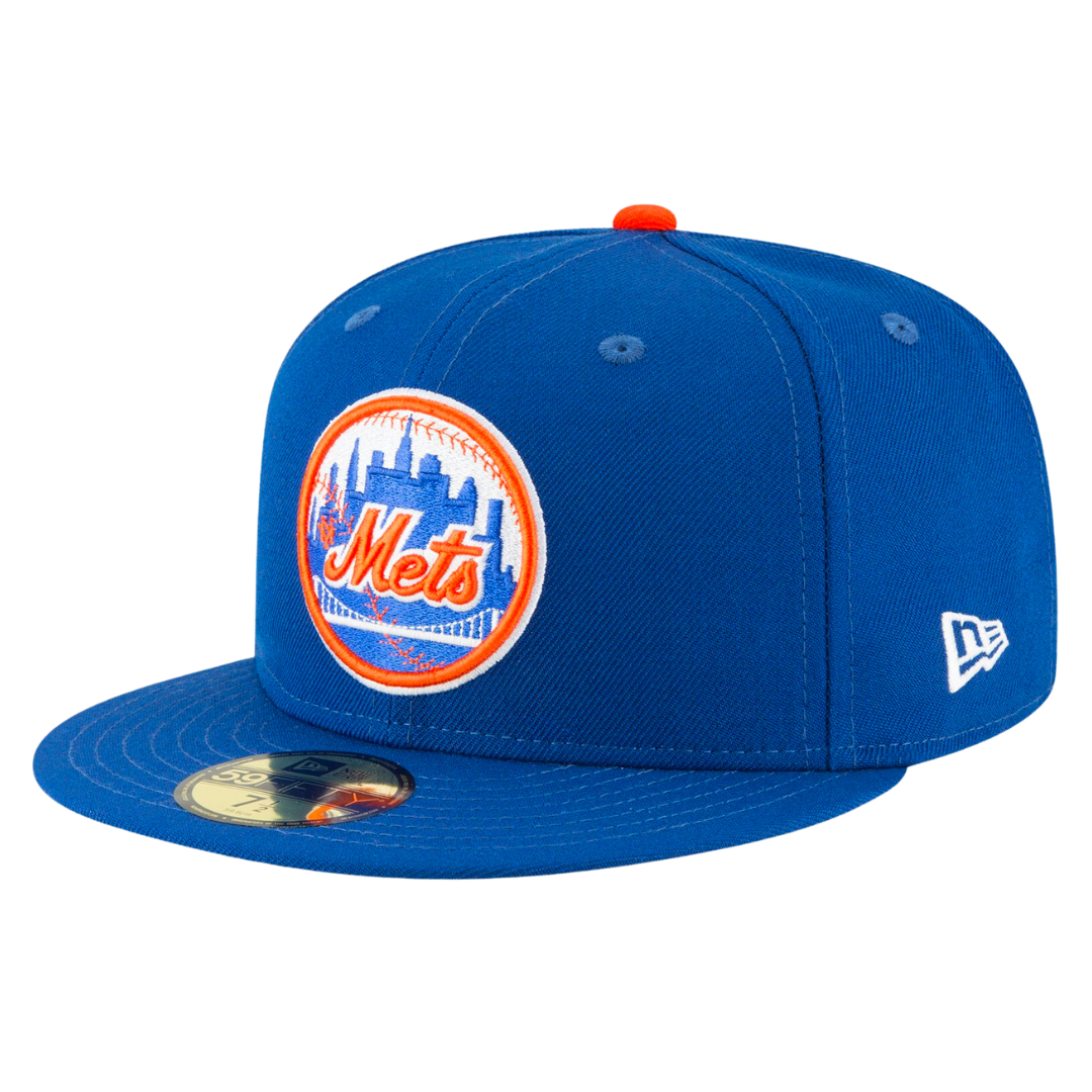 New York Mets Cooperstown Collection Wool New Era Royal 59FIFTY Fitted Hat