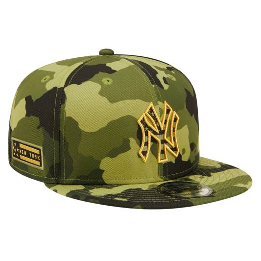 New York Yankees 2022 Armed Forces Day 9FIFTY Snapback Hat