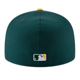 Oakland Athletics 1989 World Series Patch 2Tone New Era Green/Gold 59FIFTY Fitted Hat