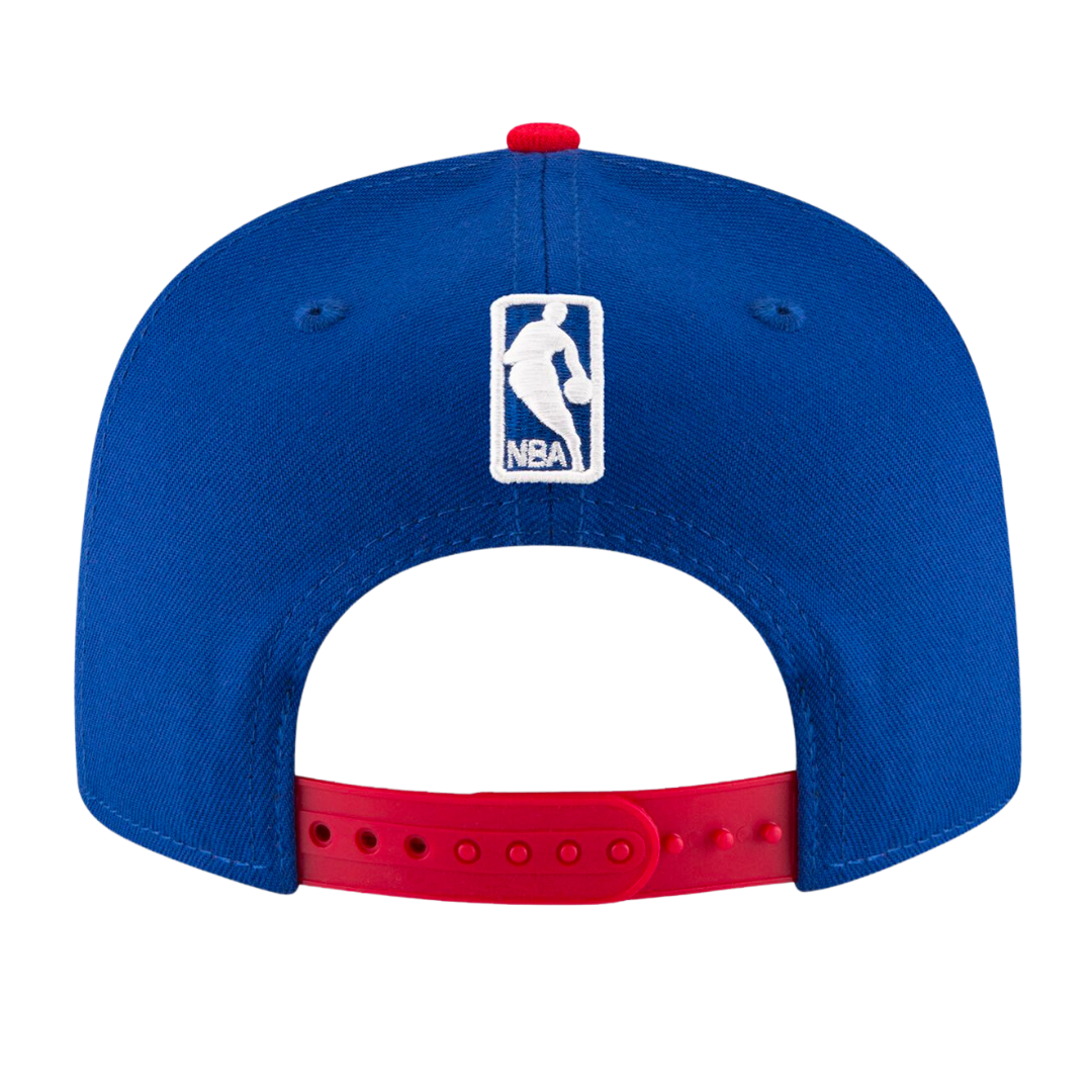 Philadelphia 76ers Retro 2Tone New Era Royal/Red 9FIFTY Adjustable Snapback Hat