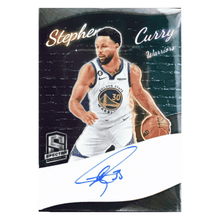 Steph Curry 2022-23 Panini Spectra Colorgraphs Autograph #d/ 75 Card #CGSCY