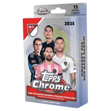 2025 Topps Chrome Soccer Hanger Box