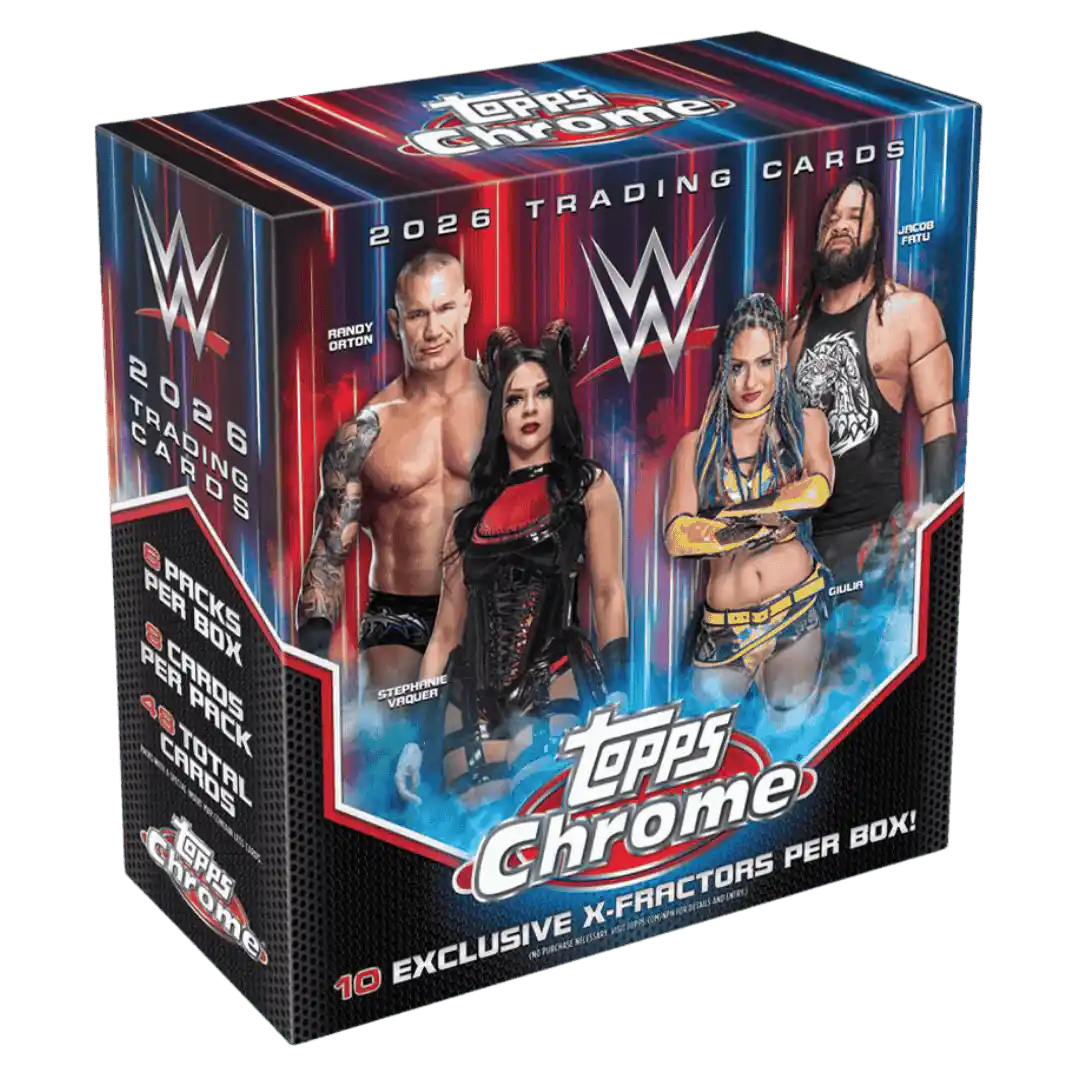 2026 Topps Chrome WWE Mega Box