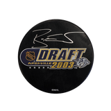 Brian Elliott St Louis Blues Autographed 2003 Draft Puck - JSA COA