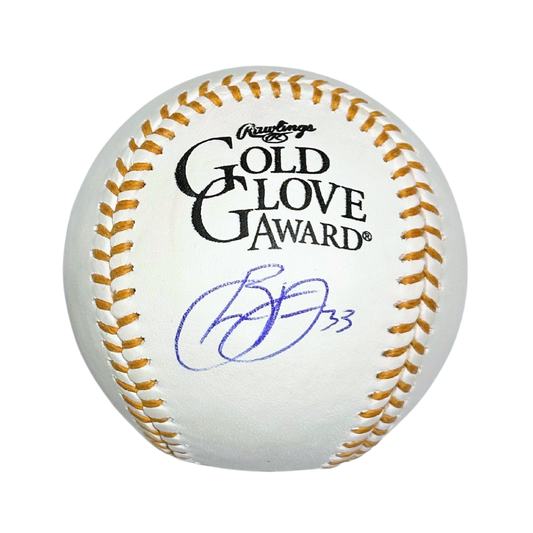 Brendan Donovan St Louis Cardinals Autographed Gold Glove Baseball - MLB COA