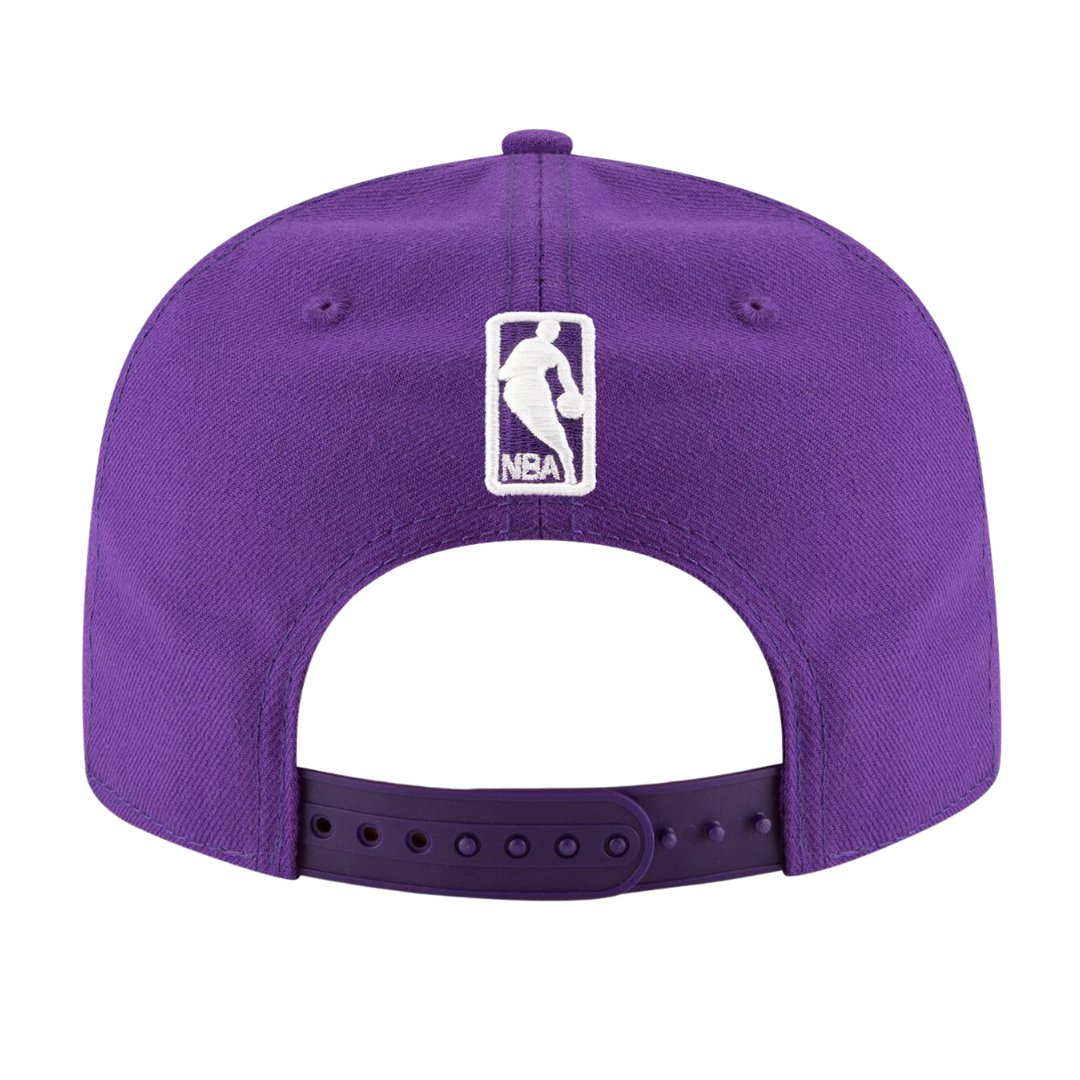 Los Angeles Lakers Official Team Color Purple New Era 9FIFTY Adjustable Snapback Hat