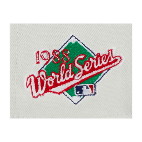 Los Angeles Dodgers Retro 1988 World Series Patch New Era Stone/Royal 59FIFTY Fitted Hat