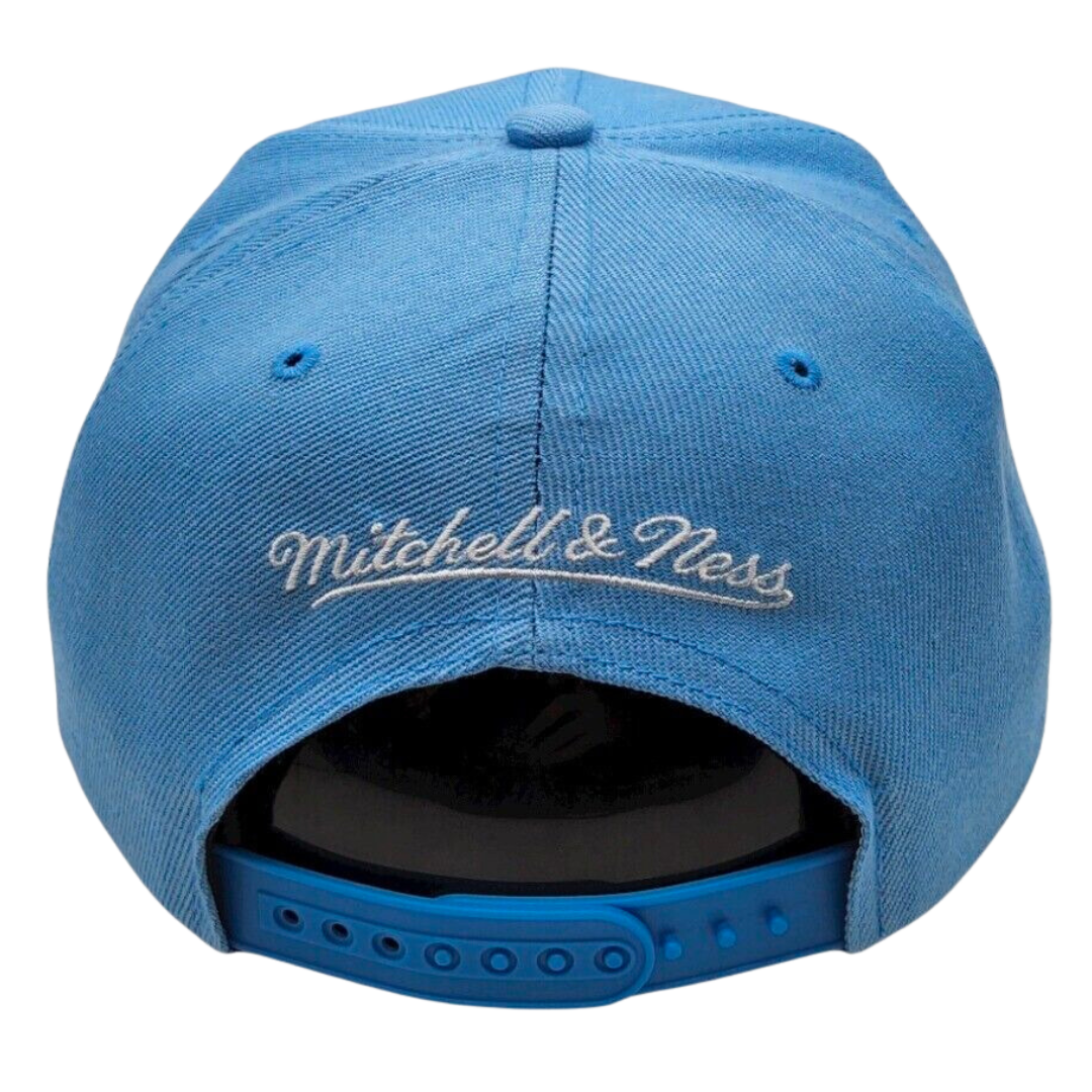 Houston Rockets Mitchell and Ness Light Blue HWC Core Basic Snapback Hat