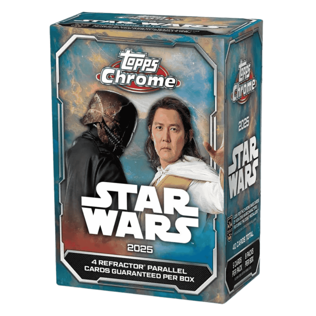 2025 Topps Chrome Star Wars Trading Card Value Box
