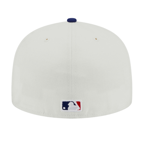 Los Angeles Dodgers Retro 1988 World Series Patch New Era Stone/Royal 59FIFTY Fitted Hat