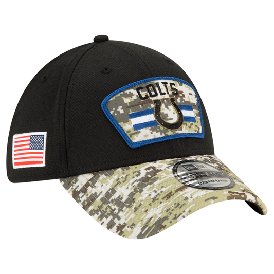 Indianapolis Colts 2021 Salute to Service 39THIRTY Flex Hat
