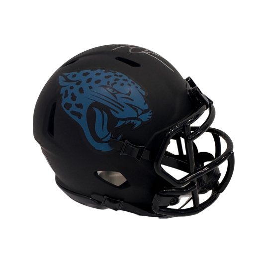 Trevor Lawrence Jacksonville Jaguars Autographed Eclipse Mini Speed Helmet - Fanatics COA