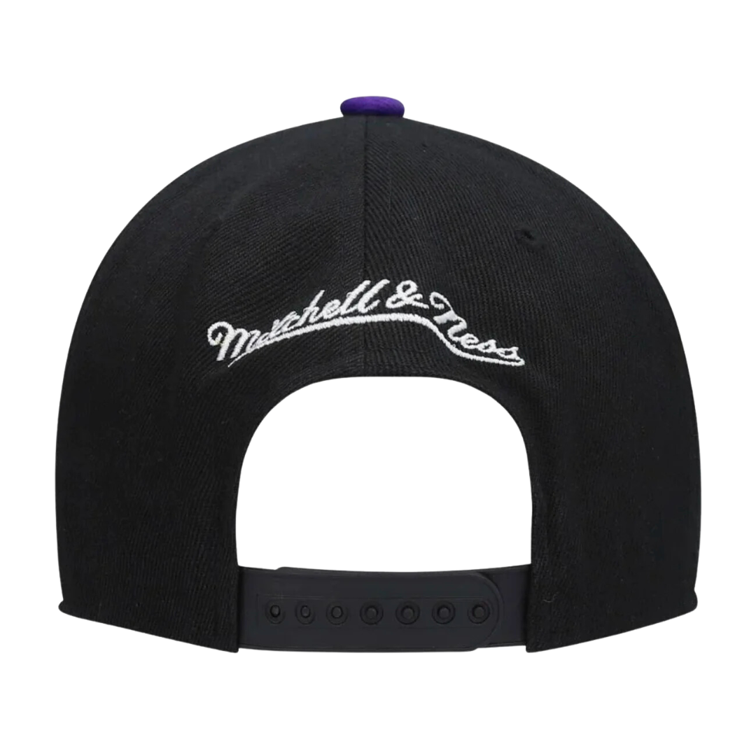 Los Angeles Lakers Mitchell and Ness Core Basic Snapback Hat