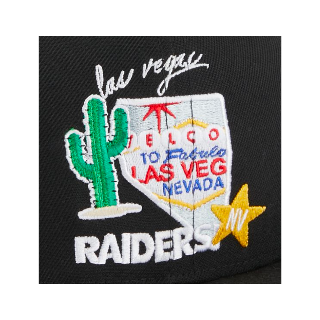 Las Vegas Raiders Icon 9FIFTY Snapback Hat