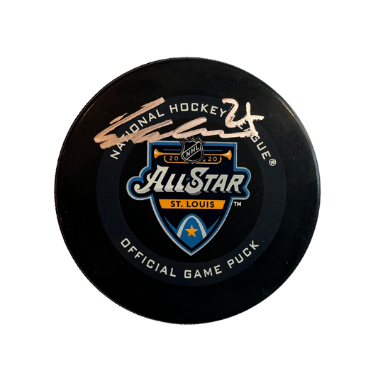 Alex Pietrangelo St Louis Blues Autographed 2020 All Star Official Game Puck - JSA COA