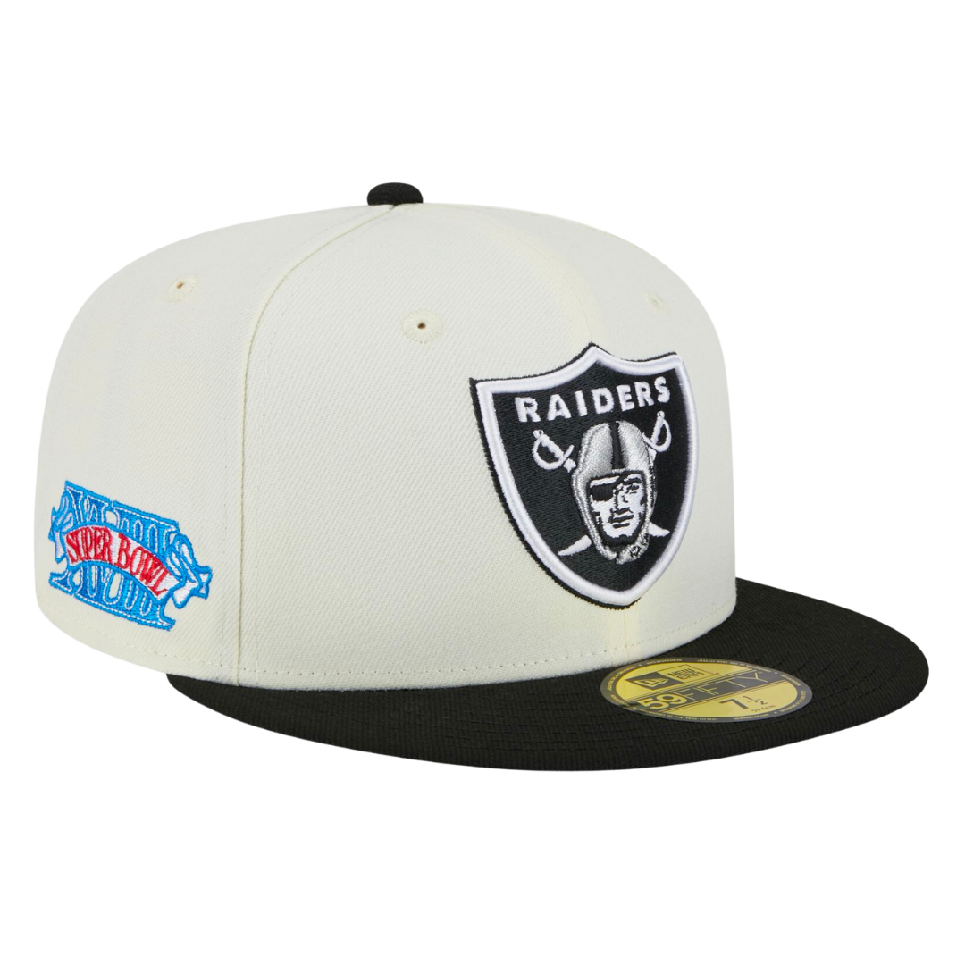 Las Vegas Raiders Retro 59FIFTY Fitted Hat