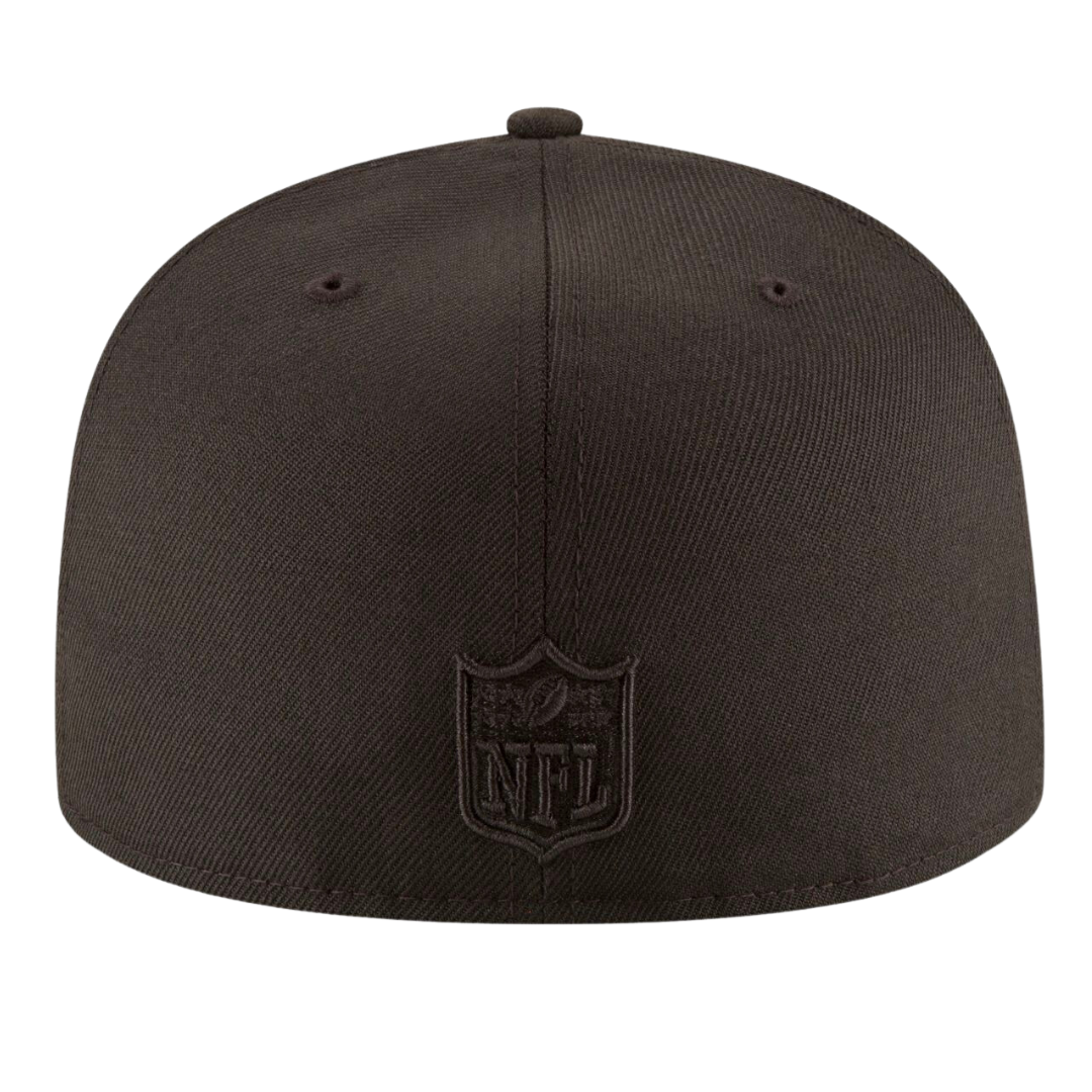 Pittsburgh Steelers Black On Black New Era 59FIFTY Fitted Hat