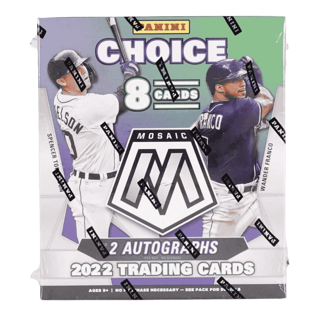 2022 Panini Mosaic Baseball Choice Box