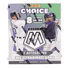 2022 Panini Mosaic Baseball Choice Box