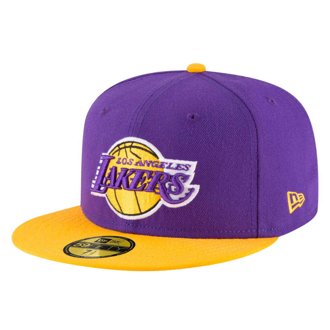 L.A Lakers Black/Purple 7 Snapback