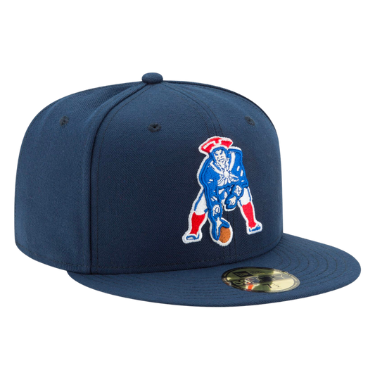 New England Patriots Oceanside Blue 59FIFTY Fitted Hat