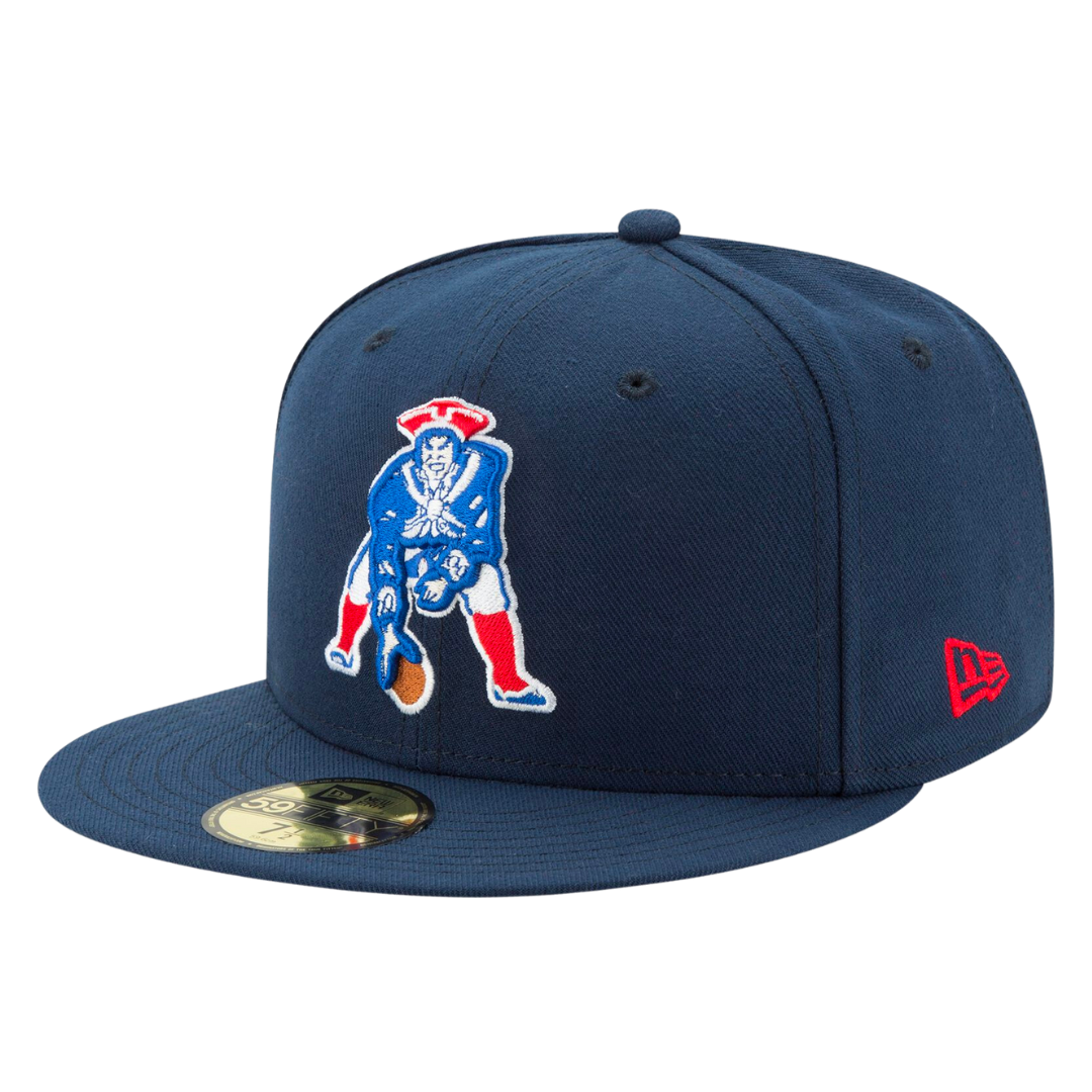 New England Patriots Oceanside Blue 59FIFTY Fitted Hat