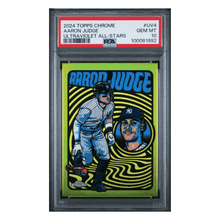 Aaron Judge PSA 10 2024 Topps Chrome Ultraviolet All Stars Case Hit Card #UV4