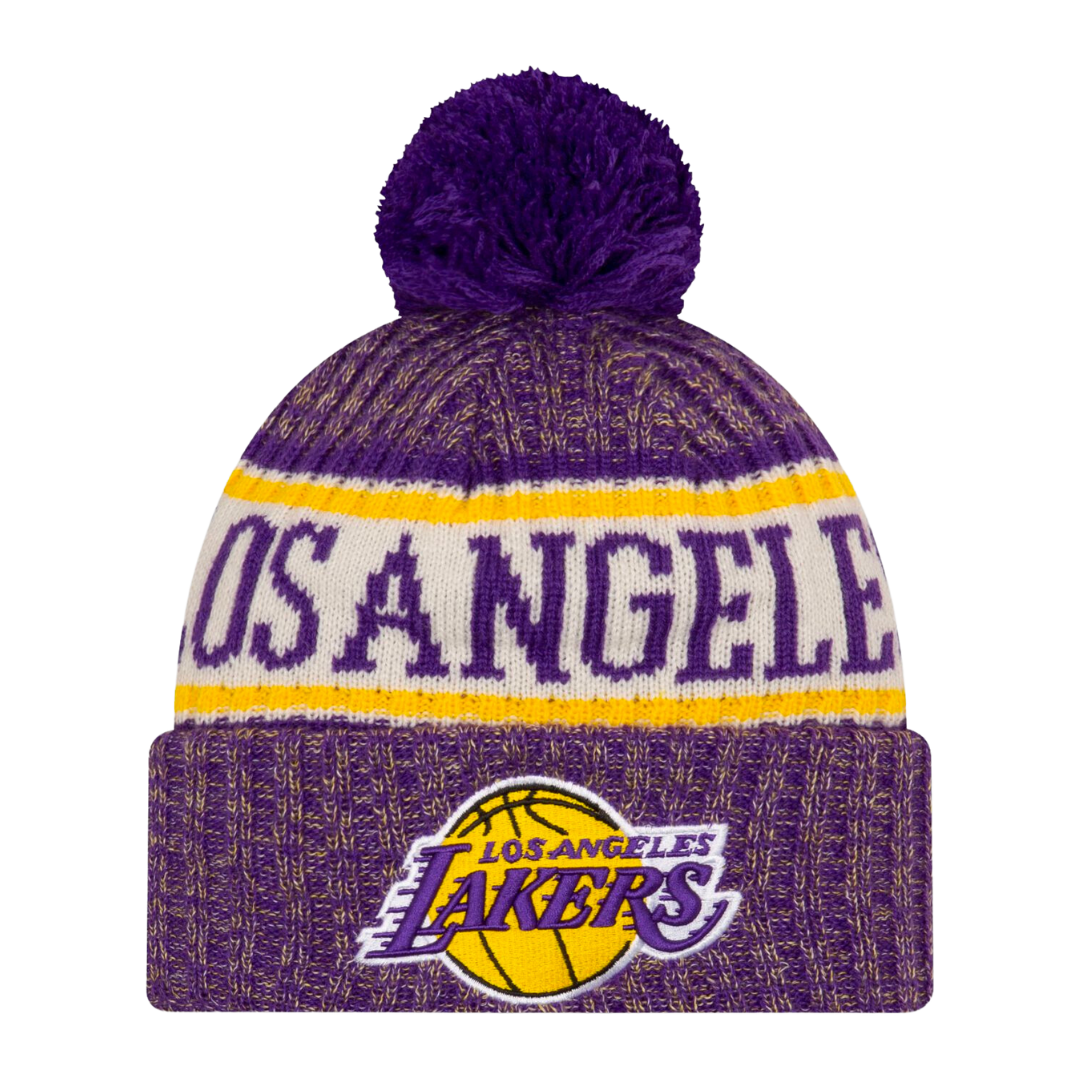 Los Angeles Lakers Sport Knit Pom Beanie