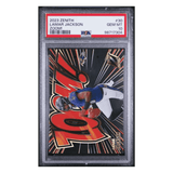 Lamar Jackson PSA 10 2023 Panini Zenith Zoom! Card #30