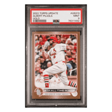 Albert Pujols PSA 9 2022 Topps Update Gold #d/2022 Card #US313