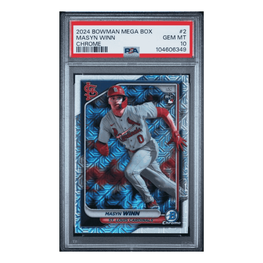 Masyn Winn PSA 10 2024 Bowman Mega Box Chrome Card #2
