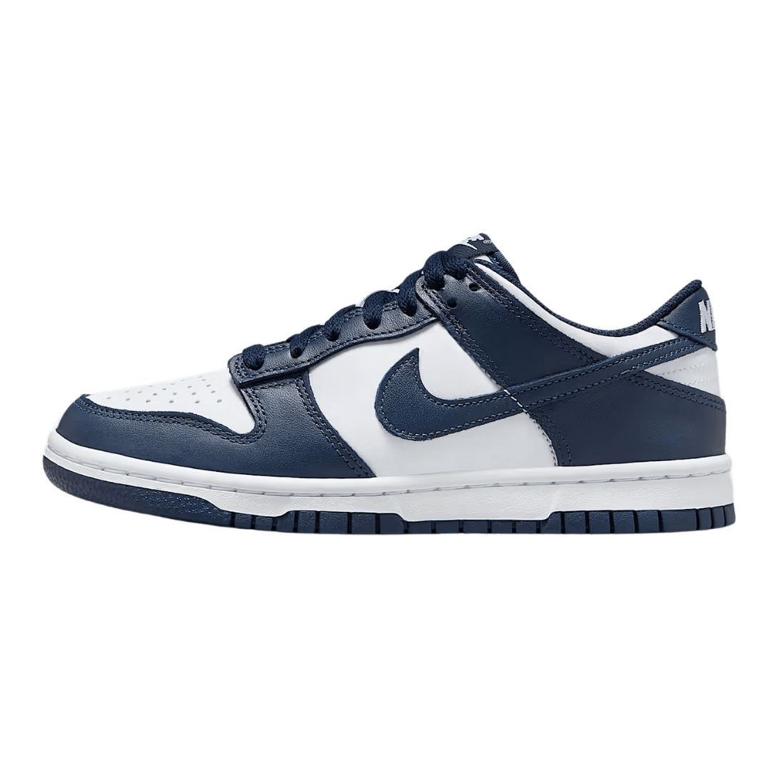 Nike Dunk Low White Midnight Navy (GS)