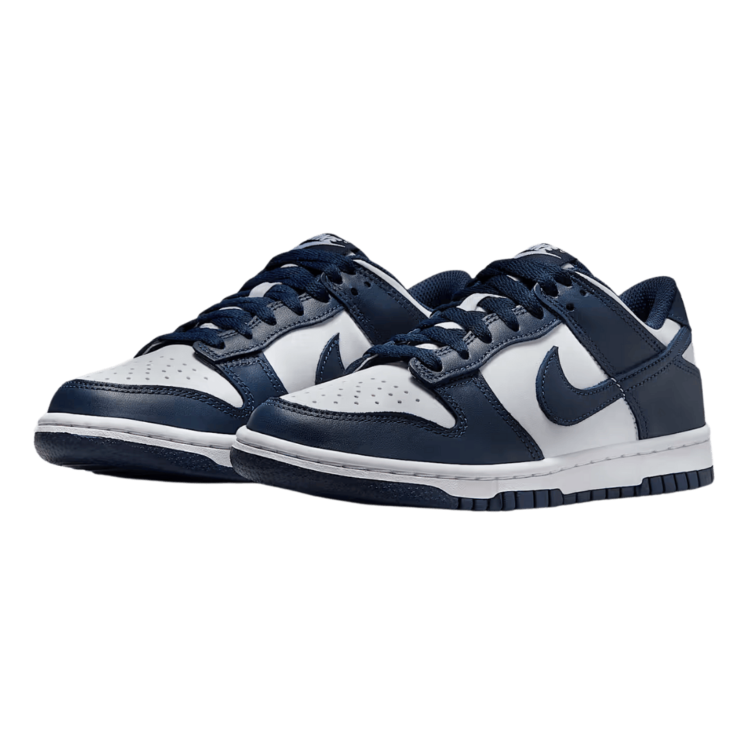 Nike Dunk Low White Midnight Navy (GS)
