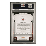 Travis Kelce PSA 8 2013 Panini Crown Royale Signature D/C Red Holo Crown Rookie RC #d/25 Card #194