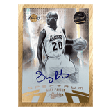 Gary Payton 2010-11 Panini Absolute Memorabilia Spectrum Auto #d/5 Card #113