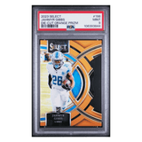 Jahmyr Gibbs PSA 9 2023 Panini Select Die Cut Orange Prizm Rookie RC Card #198