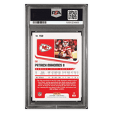 Patrick Mahomes PSA 9 2018 Panini Score Showcase #d/99 Card #159
