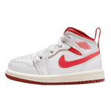 Jordan 1 Mid SE White Dune Red Sail Lobster (TD)