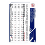 Aaron Judge 2023 Topps Chrome Blue Logofractor #d/150 #62