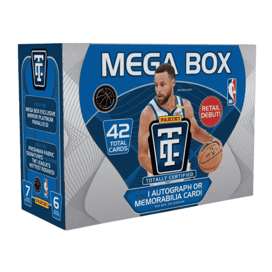 2024-25 Panini Totally Certified Basketball Trading Card Mega Box