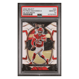 Patrick Mahomes PSA 10 2022 Panini Select Silver Prizm Card #20