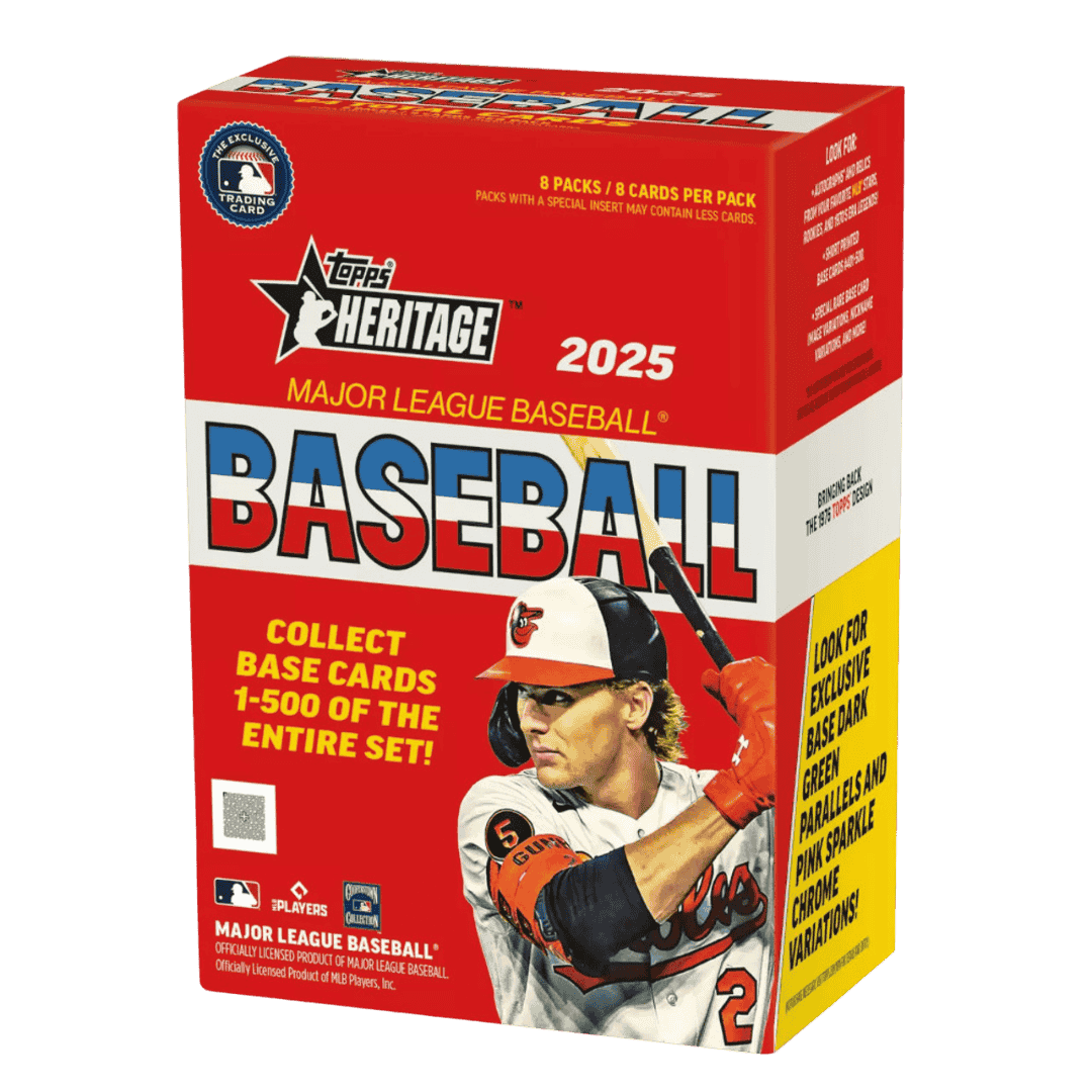 2025 Topps Heritage Baseball Blaster Box